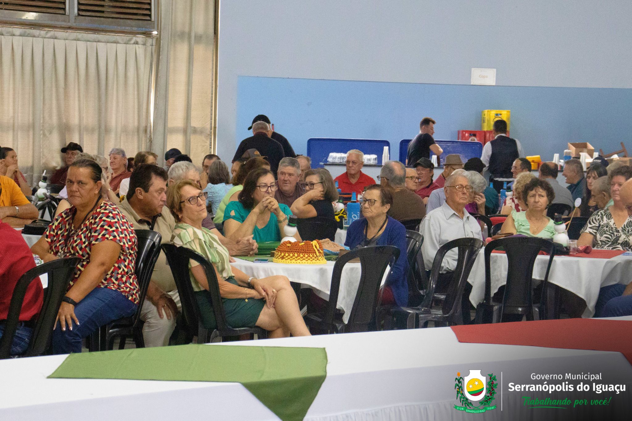 Realizado o almoço de início de recesso da Terceira Idade Realizado o almoço de início de recesso da Terceira Idade