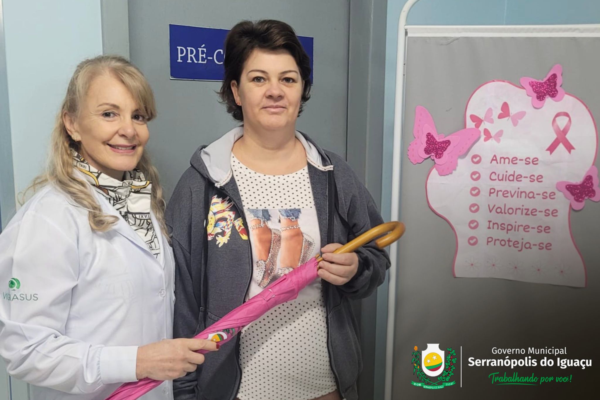Campanha incentiva realização de exames preventivos em Serranópolis do Iguaçu