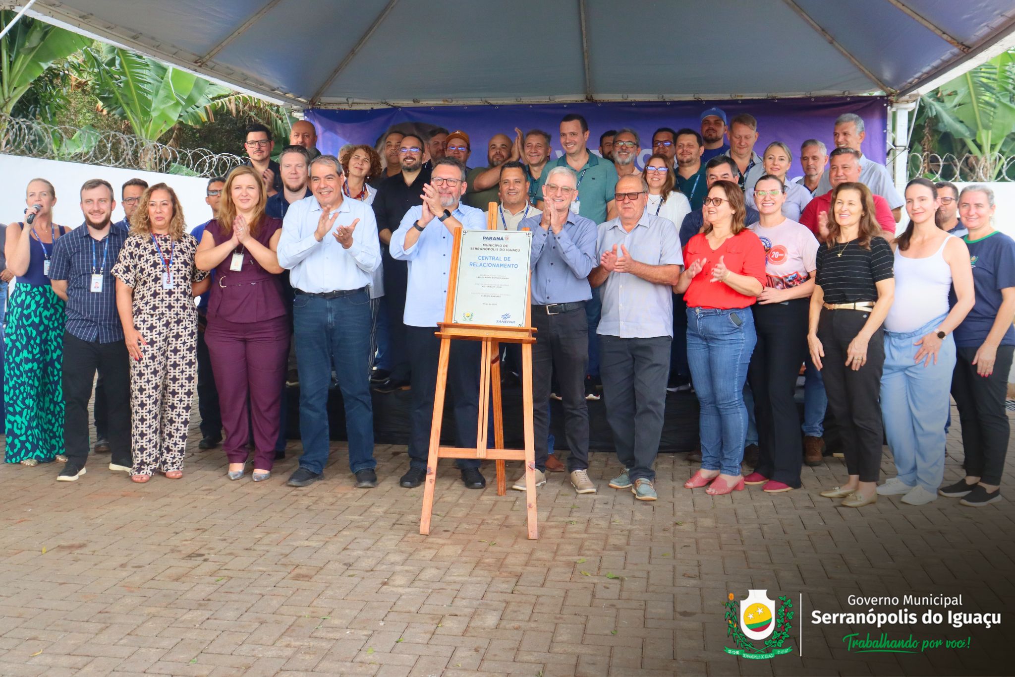 Novo centro de atendimento da SANEPAR é inaugurado em Serranópolis do Iguaçu