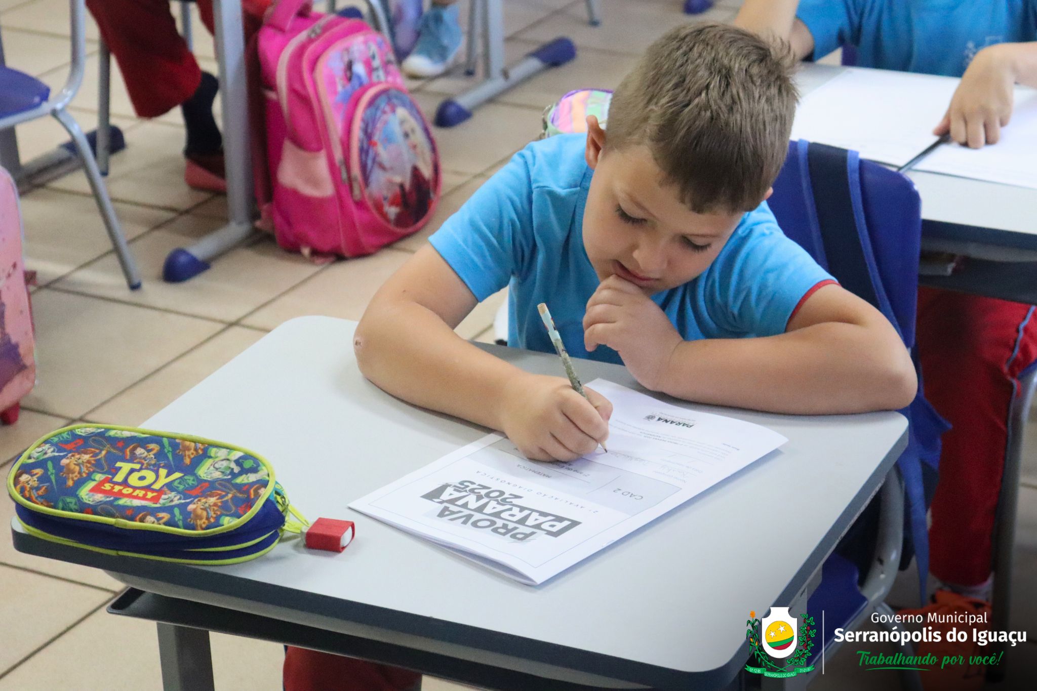 Escola Municipal participa da segunda etapa da Prova Paraná Diagnóstica 2025