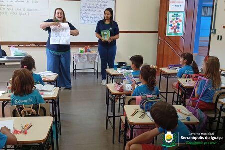 Governo Municipal reforça projeto de conscientização em saúde bucal na rede municipal de ensino