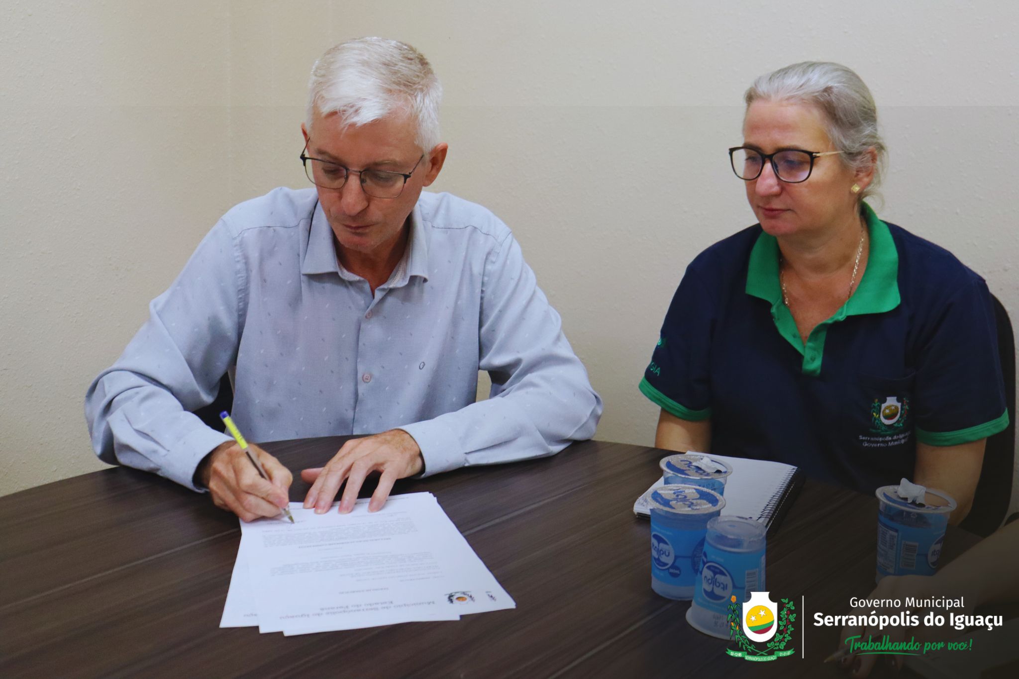 Governo Municipal reforça equipe de saúde com novo agente comunitário Governo Municipal reforça equipe de saúde com novo agente comunitário