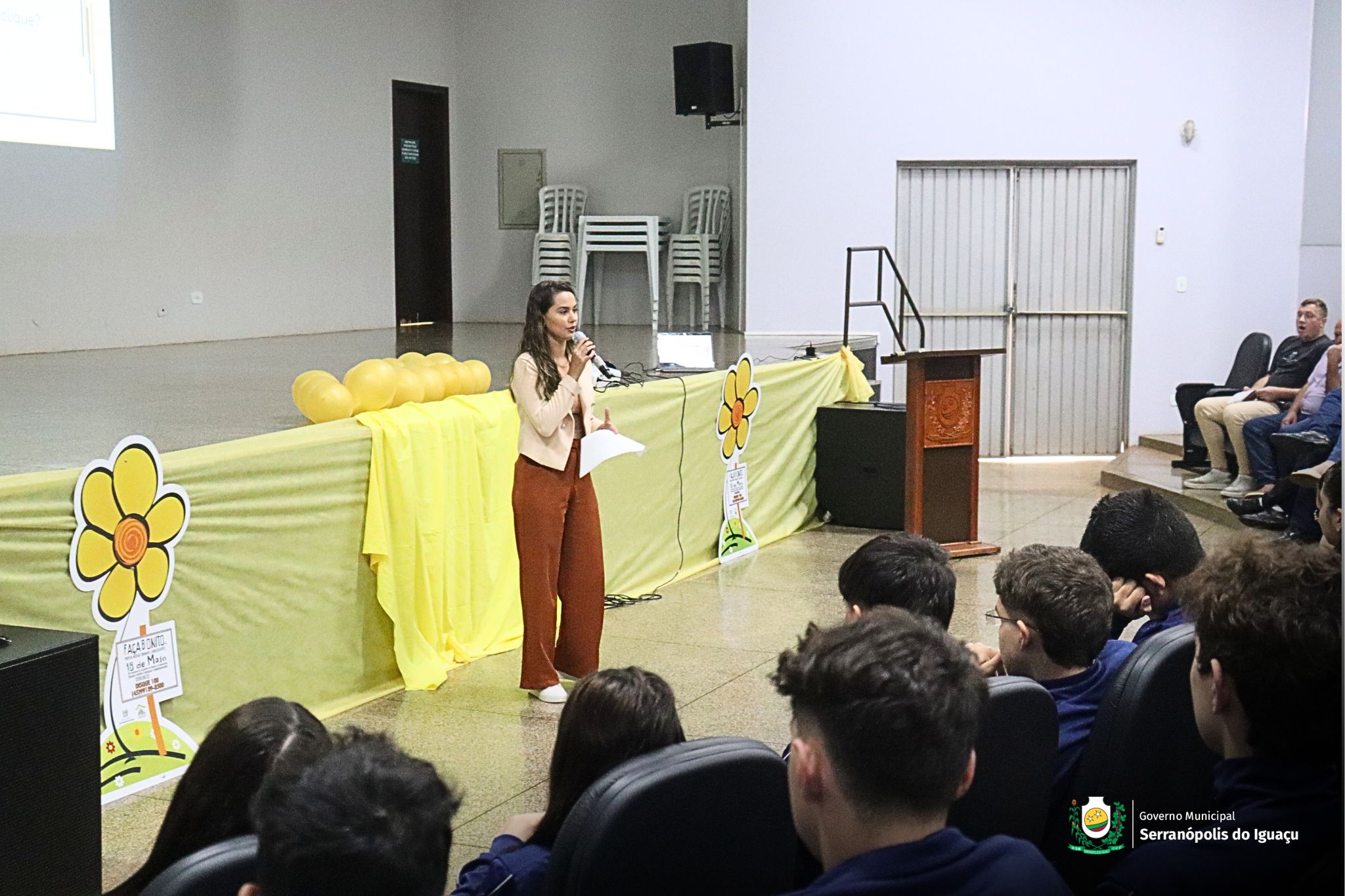 Campanha Faça Bonito é lançada em Serranópolis do Iguaçu com ações de conscientização sobre violência sexual infantil