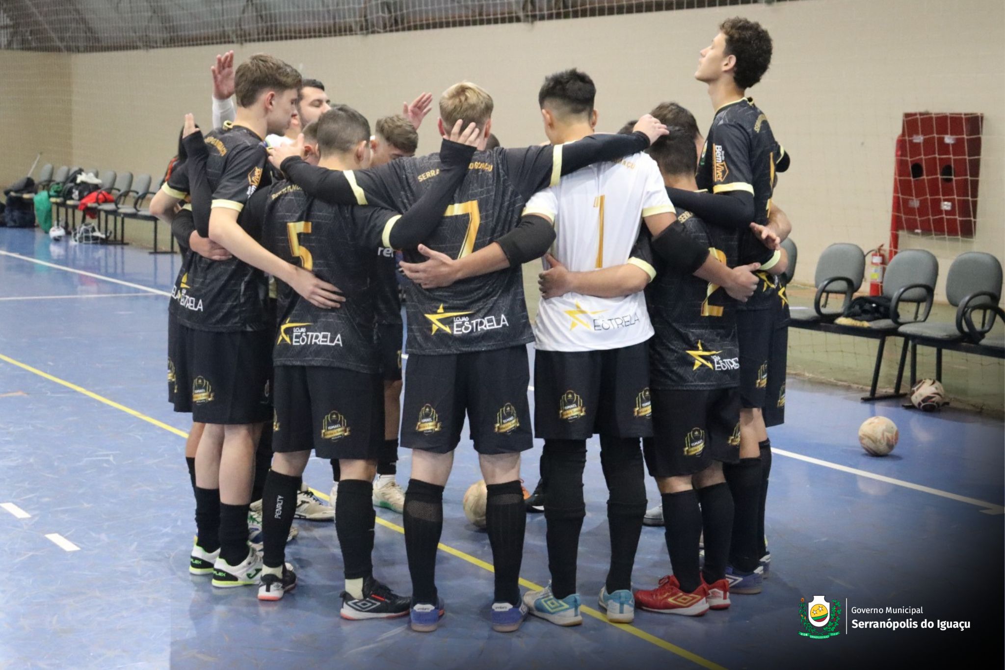Serranópolis do Iguaçu enfrenta Cafelândia nesta terça-feira pela Copa Amop de Futsal
