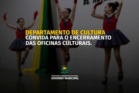 Encerramento das oficinas de dança e música será realizado no dia 24