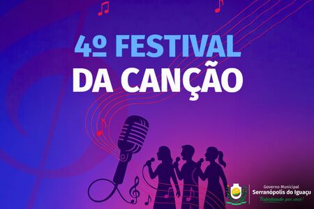Governo Municipal promove 4º Festival da Canção em Serranópolis do Iguaçu Governo Municipal promove 4º Festival da Canção em Serranópolis do Iguaçu