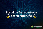 Portal da Transparência volta ao ar Portal da Transparência volta ao ar