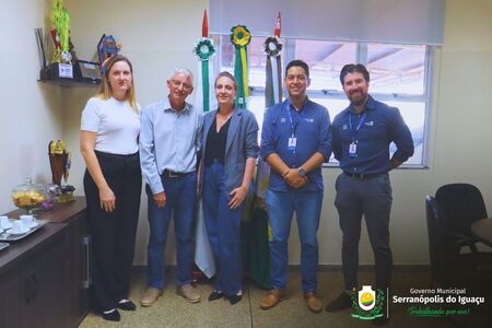 Governo Municipal e SENAI alinham parceria para qualificação profissional em Serranópolis do Iguaçu