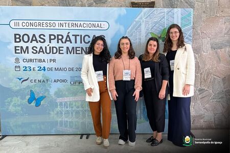 Servidoras da Saúde participam de congresso internacional sobre boas práticas em saúde mental Servidoras da Saúde participam de congresso internacional sobre boas práticas em saúde mental