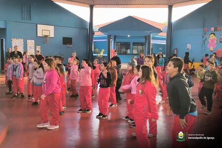Serranópolis do Iguaçu entra em clima de competição saudável no Dia do Desafio Serranópolis do Iguaçu entra em clima de competição saudável no Dia do Desafio
