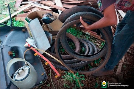 Arrastão contra dengue mobiliza moradores e servidores públicos de Serranópolis do Iguaçu